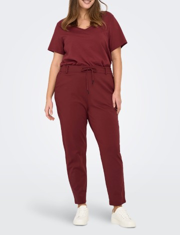 Tricou Only Carmakoma, visiniu