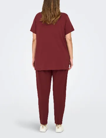 Tricou Only Carmakoma, visiniu