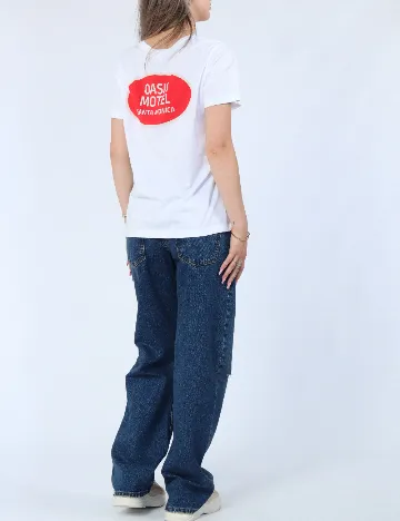 Tricou Noisy May, alb