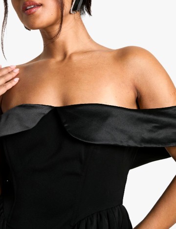 Rochie scurta Boohoo, negru