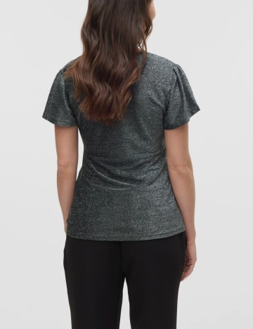 Bluza Mamalicious, argintiu