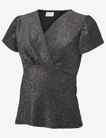 Bluza Mamalicious, argintiu