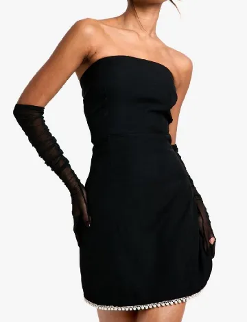 Rochie scurta Boohoo, negru