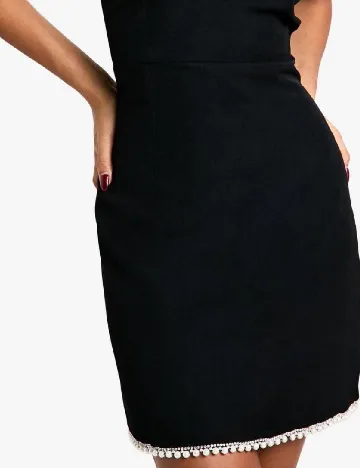 Rochie scurta Boohoo, negru