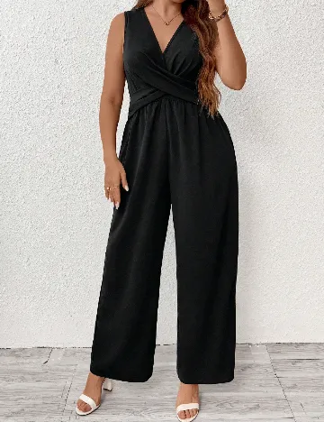 Salopeta SHEIN CURVE, negru