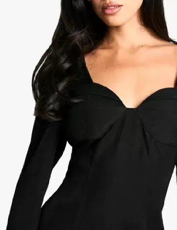 Rochie scurta Boohoo, negru