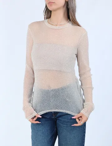 Bluza Noisy May, crem