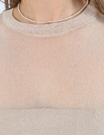 Bluza Noisy May, crem