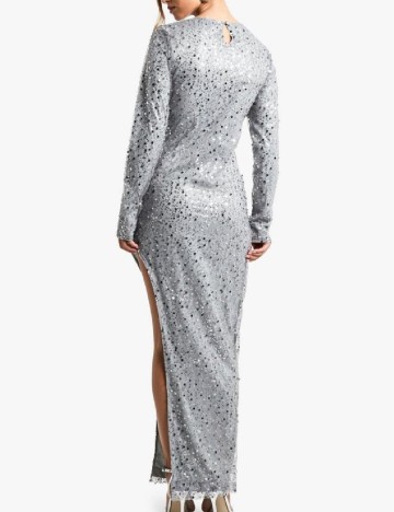 Rochie lunga Boohoo, gri