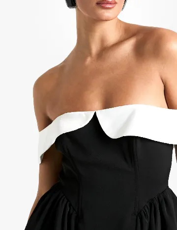 Rochie scurta Boohoo, negru