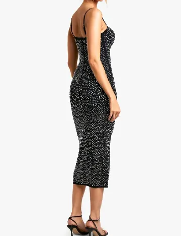 Rochie medie Boohoo, negru