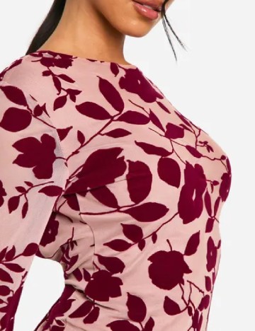 Rochie scurta Boohoo, roz