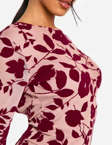 Rochie scurta Boohoo, roz