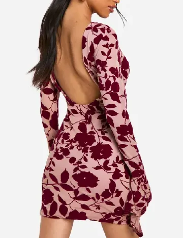 Rochie scurta Boohoo, roz