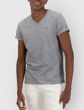 Tricou American Eagle, gri