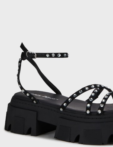 Sandale Public Desire, negru