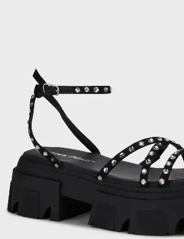 Sandale Public Desire, negru