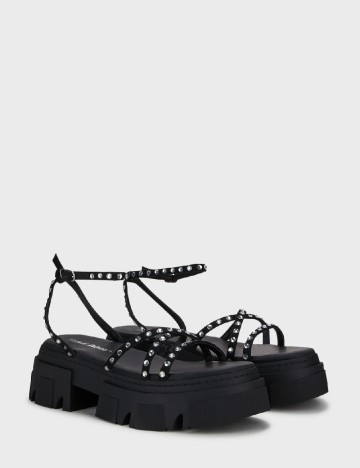 Sandale Public Desire, negru