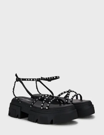 Sandale Public Desire, negru