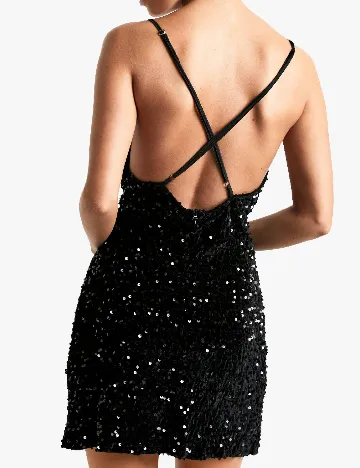 Rochie scurta Boohoo, negru