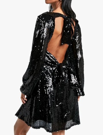 Rochie scurta Boohoo, negru