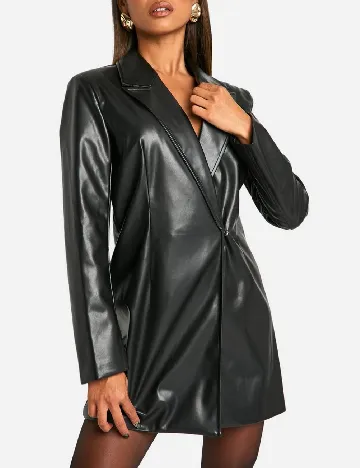 Rochie scurta Boohoo, negru Negru