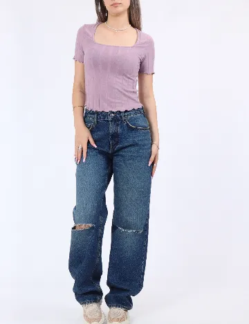 Top American Eagle, roz pudra inchis