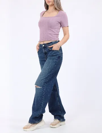 Top American Eagle, roz pudra inchis
