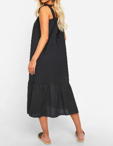 Rochie medie Boohoo, negru