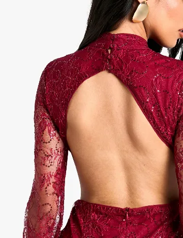 Rochie lunga Boohoo, visiniu