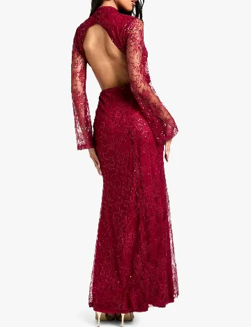 Rochie lunga Boohoo, visiniu