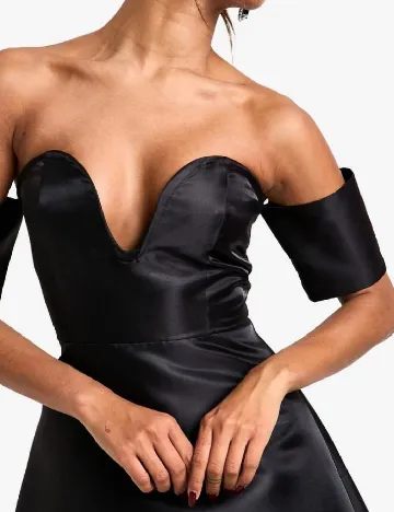 Rochie scurta Boohoo, negru