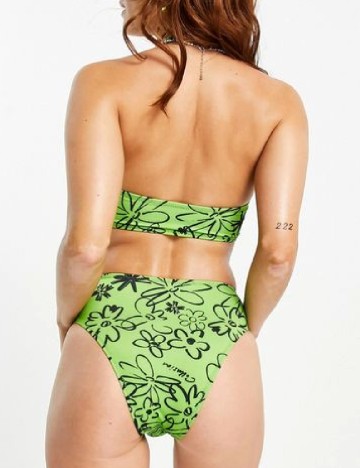 Chilot de  baie COLLUSION, verde