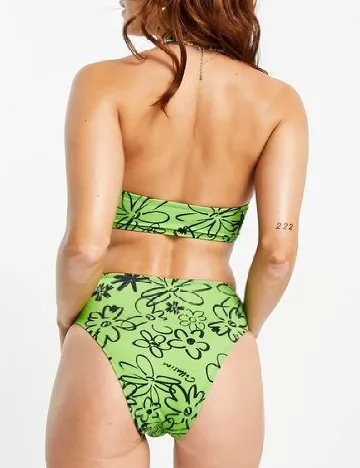 Chilot de  baie COLLUSION, verde Verde