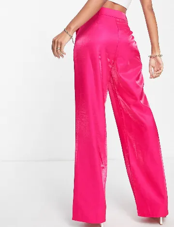 Pantaloni Urban Threads, roz Roz