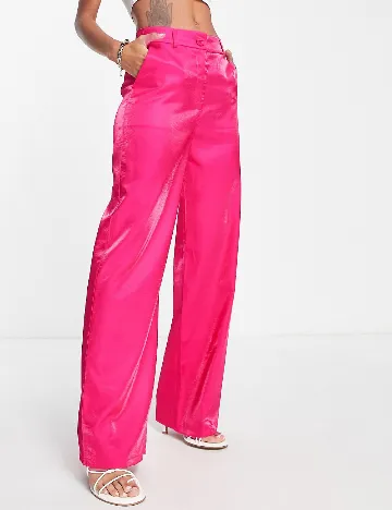 Pantaloni Urban Threads, roz Roz