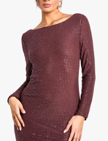 Rochie lunga Boohoo, visiniu