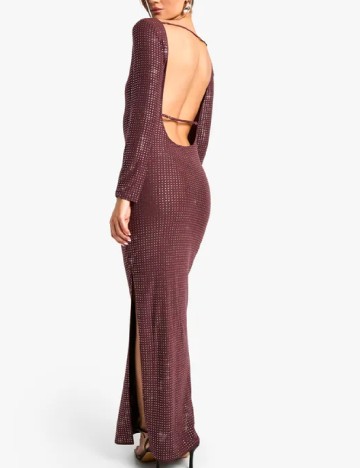 Rochie lunga Boohoo, visiniu