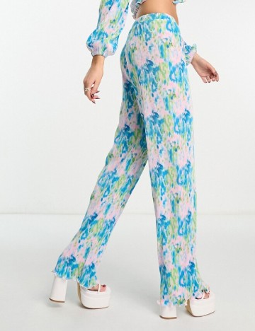 Pantaloni the frolic, mix culori