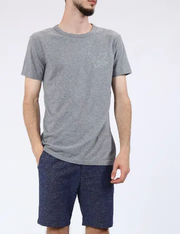 Tricou American Eagle, gri Gri