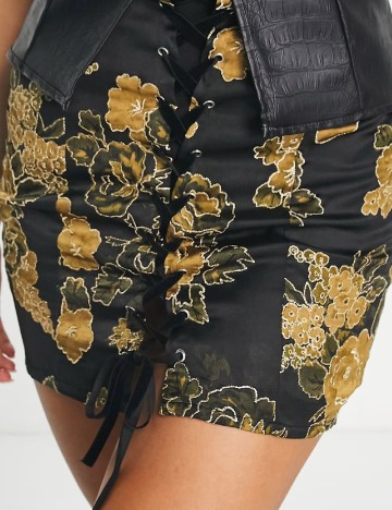 Fusta Reclaimed Vintage, negru