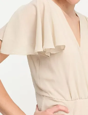 Rochie medie TFNC London, crem