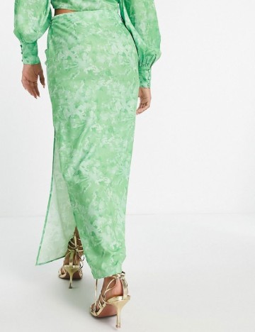 Fusta Pretty Lavish, verde