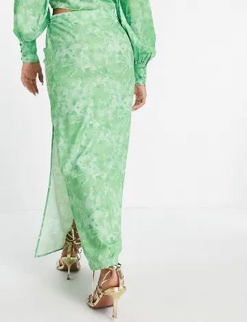 Fusta Pretty Lavish, verde