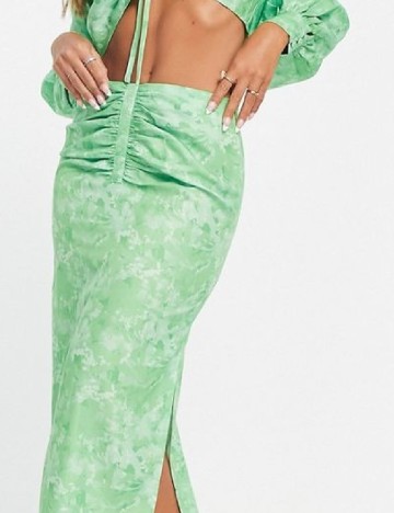 Fusta Pretty Lavish, verde