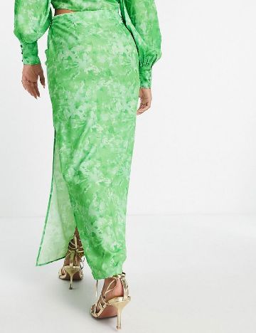 Fusta Pretty Lavish, verde