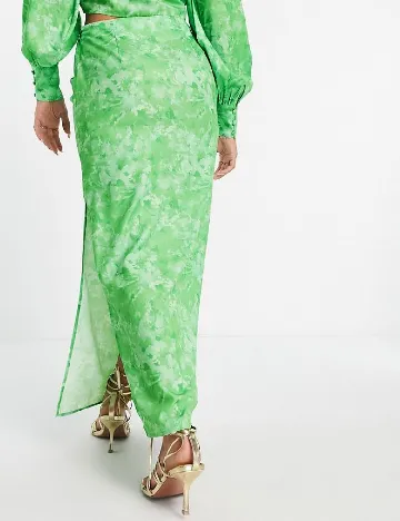 Fusta Pretty Lavish, verde