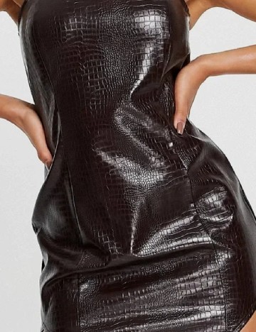 Rochie scurta Kaiia, maro