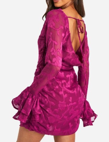 Rochie scurta Boohoo, mov