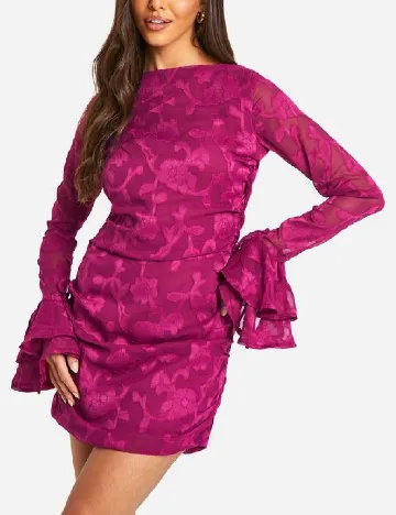 Rochie scurta Boohoo, mov